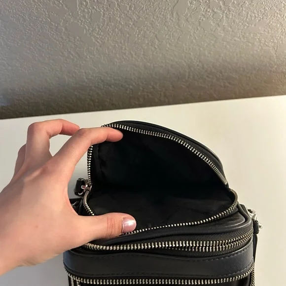 Michael Kors Black Crossbody with Logo Strap - Picture 5 of 6